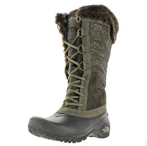 NIB NORTH FACE SHELLISTA II TALL SNOW FUR BOOT